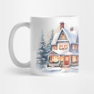 Holidays Christmas House Mug